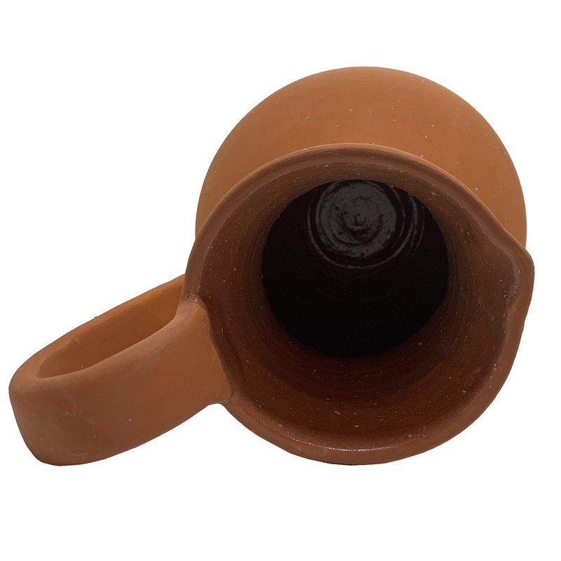 Handcrafted Mexican Hot Chocolate Jug by Verve CULTURE | Clay