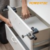 POWERTEC 71181 Drawer Front Installation Clamps | Cabinet Hardware Jig