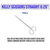 SurgicalOnline Kelly Scissors Straight 6.25" Dental Instruments Stainless Steel One