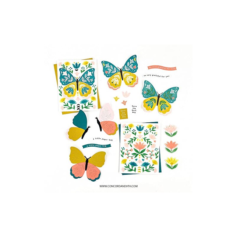 CONCORD & 9TH Whimsical Wings Troqueles