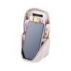 Francfranc Noble Quilt, Pen & Smartphone Stand Pouch, Light Pink,