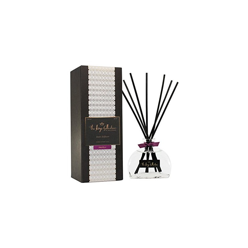 K. Hall Designs The King Collection Amethyst Scent Diffuser Kit