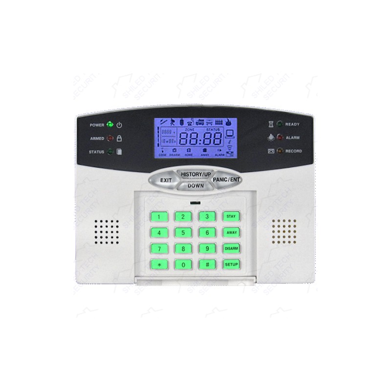 Shield Tech Security Wireless Burglar Alarm System Phone Line Auto