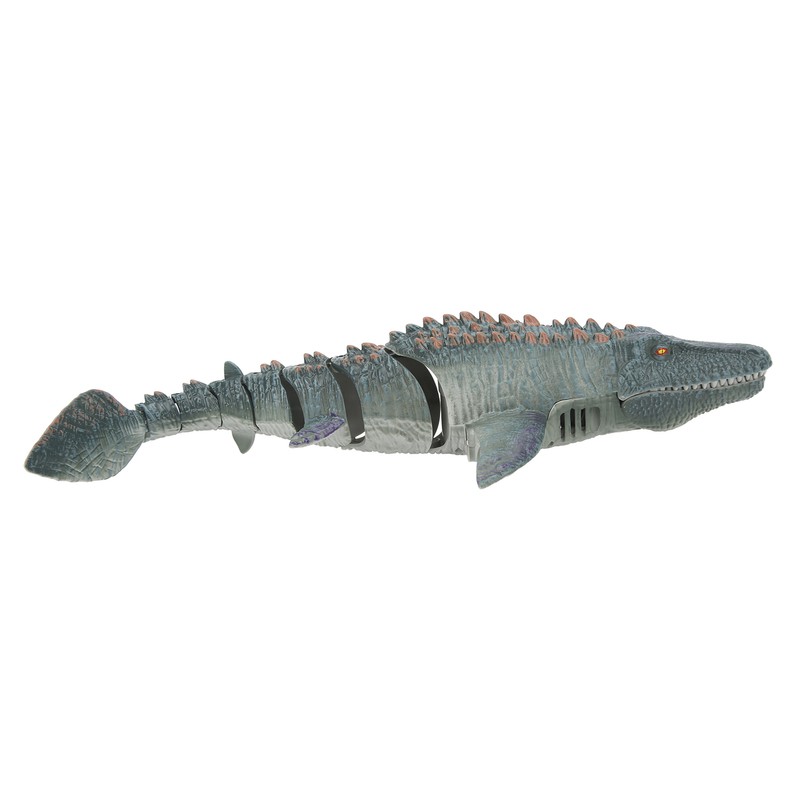 Remote Control Boat Mosasaurus Shape 2.4Ghz High Simulation Waterproof Diving