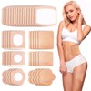 30Pcs Adhesive Castor Oil Patch, Cotton Disposable Castor Oil Pack