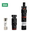 Witproton 30A Solar Waterproof Fuse Holder Solar Fuse IP68 Waterproof