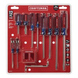 Juego De Destornilladores Craftsman, Surtidos, 12 Piezas cm
