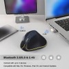 JOMAA Ergonomic Wireless Bluetooth Vertical Silent Mouse, Rechargeable with Backlight