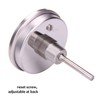 MEASUREMAN Fully Stainless Steel Pot, Kettle, Brewing Bimetal Thermometer, 3"