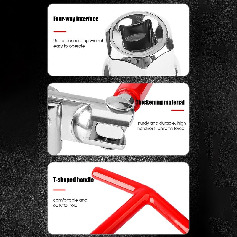 T Handle Spark Plug Wrench - Auto Socket Wrench Removal