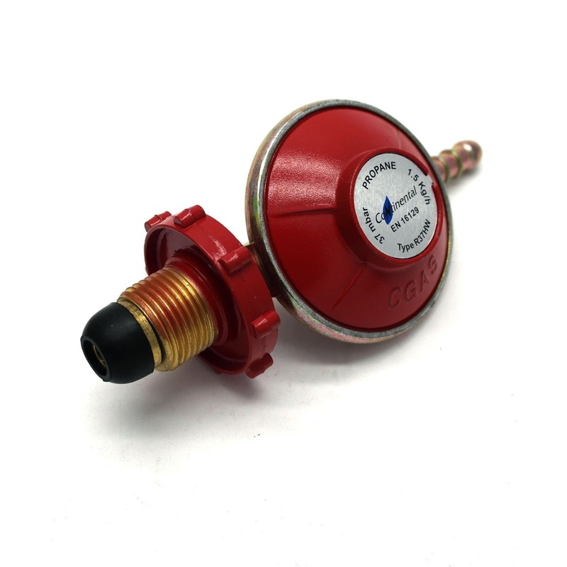 TheSunnyValley Hand-Tight Propane Gas Regulator With 2M Hose + 2