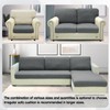 CHELZEN Stretch Sofa Seat Cushion Cover, Fitted Sofa Cushion Slipcovers,