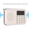Mini Plug in Speaker Outdoor Portable HIFI Radio Speaker Small