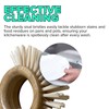 WorldFront Naturals - Bamboo Round Handle Kitchen Brush with Hanging