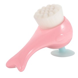 IWOWHERO Plastic Face Scrubber Gentle Facial Cleansing Brush for Cosmetics Removal Exfoliating Tool for