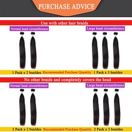 RICHAIR Brazilian Straight Human Hair Bundles, Weave Bundle, Human Hair Straight, Unprocessed Straight Hair, 50 g/Bundle (Total 100 g), 18 Inches, 2 Bundles Human Hair, Natural Black