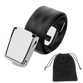 Adjustable 7-39" Airplane Seatbelt Extender - FITS All Airlines (not Southwest)