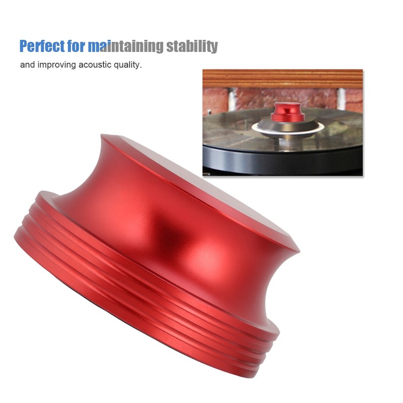 Durable Aluminum Record Weight Clamp for LP Vinyl Metal Disc