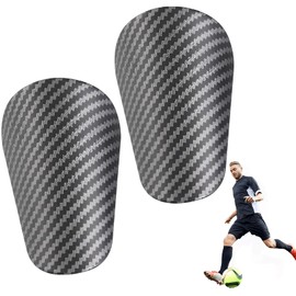 Lafo Pack of 2 Football Shin Pads, Shin Pads, Small, Shin Pads for Men, Adults, Protective Equipment for Teenagers and Adults (10 x 6 cm)