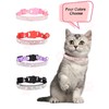 Solmoony Breakaway Cat Collars with Bell,Adjustable Safe Kitten Collar,Cat Collars
