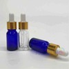 10ml Blue Dropper Bottle for Cosmetics, Decanting Container Pump Bottle 6ea