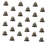 jojofuny 100Pcs Christmas Copper Bell Pendant Small Decorative Bells for