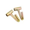 QWORK 4 Pack 2" Heavy Duty Tie Down J Hook