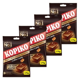 Coffee Candy Bundle Containing Kopiko Coffee Candy 175g Bundle x 4 (700g total)