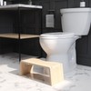 Squatty Potty Oslo Oak Folding Toilet Stool – Compact, Stylish,