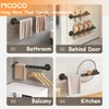 MCOCO Towel Rack for Bathroom Wall Mounted Adhesive Holder No