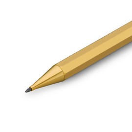 Kaweco Special Mechanical Pencil Brass 2.0 mm I Lead Pencil Made of Brass I Push Lead Pencil 14 cm I Refillable Pencil without Eraser