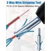 Wire Stripping and Wire Twister Tool for Drill - 3