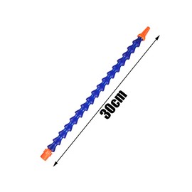 10 Pcs Water Oil Coolant Pipe Hoses Plastic Flexible Coolant Hoses Adjustable Round Nozzle Pipes for Lathe Milling etc