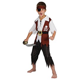BOYS CUTTHROAT PIRATE FANCY DRESS (PIRATES) XL