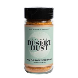 Desert Dust Savory Seasoning | Organic Date Sugar | Perfect for Chicken, Fish, Veggies & More | Low-Glycemic, Gluten-Free, No Brown Sugar (5oz, Savory)