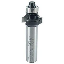 ENT Rounding Over Cutter TC Shank (C) 12 mm, Diameter (A) 20,7 mm, B 9,5 mm, R 4 mm, D 40 mm, with Ball Bearing