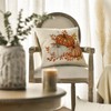 Artoid Mode Orange Pumpkins Maple Leaves Autumn Cushion Cover Set
