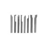 Paulimot Steel 8 Bit Set – HSS Turning Chisel Set