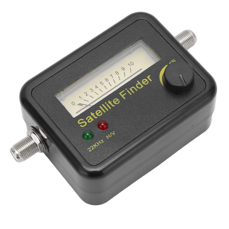 MXGZ Satellite Signal Detector, Compact Satellite Signal Meter with Built-in