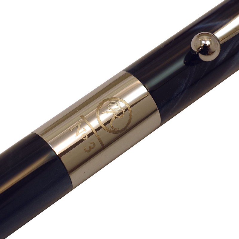 伊 東屋 romeo ボールペン 細 軸 イタリアン ブルー r 244