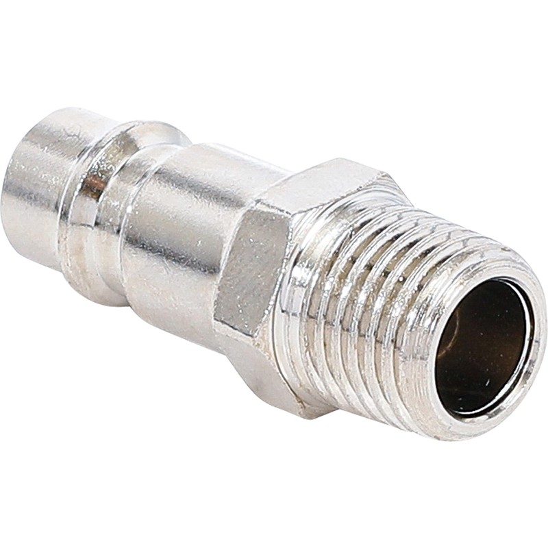 BGS Air Pressure Connector Nipple with External Thread 1/4 Inch,