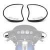 PSLER Motorcycle Inner Fairing Mount Mirror Rear View Mirrors 10mm