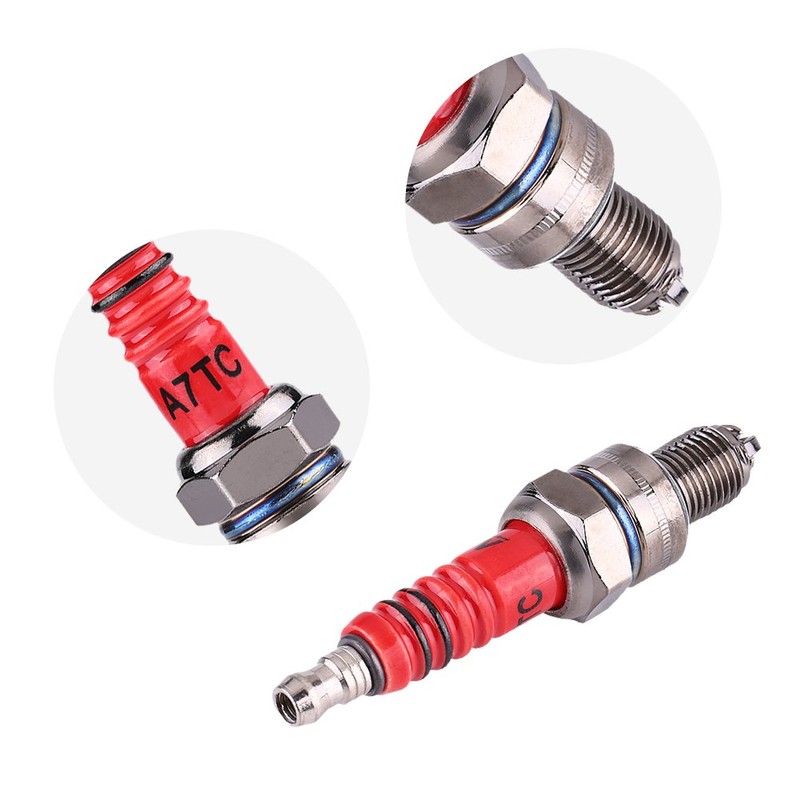 Bujia 3 Electrodos,5 piezas Racing Bujías con 3 electrodos para