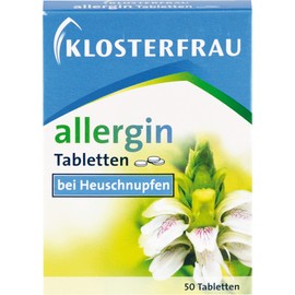 Klosterfrau Allergine Tablets for Hay Fever, Pack of 50 Tablets