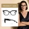 FancyFlower Square Reading Glasses for Women - Midnight Muse -