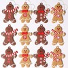 HERZWILD Christmas Gingerbread Ornaments Ginger Man Christmas Tree Hanging Ornaments