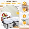 Tokenhigh 2000ml Probiotic Yogurt Maker with Adjustable Time & Temp