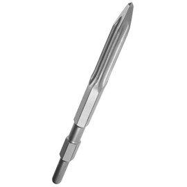 Bosch 2608690140 Hexagonal Shaft for Breaking Hammer 17H Self-Sharpening Bull Point 11.0 inches (280 mm)