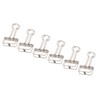 50Pcs Metal Hollow Binder Clips Multipurpose Durable Paper Clamps for