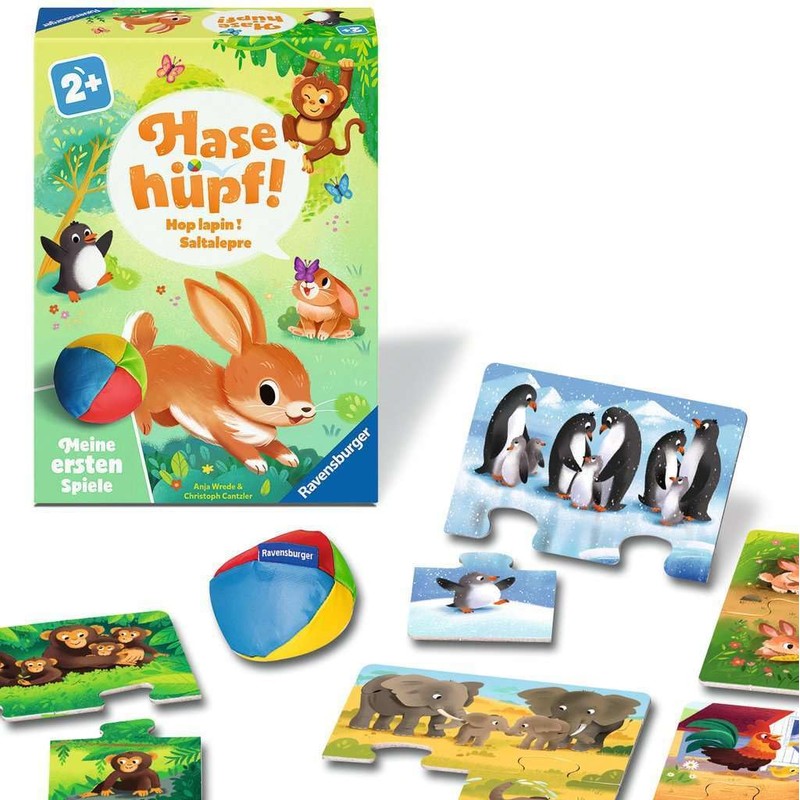 Ravensburger 12010006 Salto con il coniglietto! - I miei primi